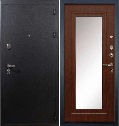 Входная дверь с зеркалом «Рим 30» 