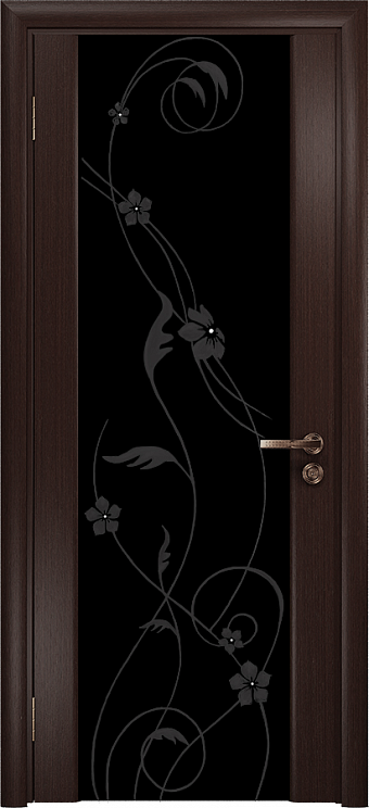 Ульяновская дверь Вьюнок-2. Остекленная