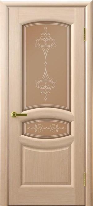 Ульяновская дверь Топаз. Остекленная