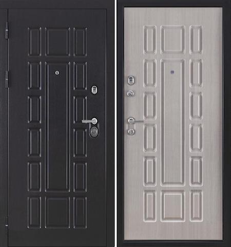 Дверь входная металлическая «Консул NEW» Венге / Дуб светлый