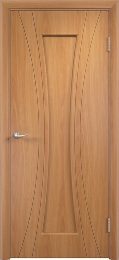 Дверь Богемия (ПВХ-пленка) глухая миланский орех