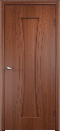 Дверь Богемия (ПВХ-пленка) глухая итальянский орех