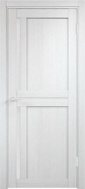 Дверь экошпон Атланта остекленная беленый дуб