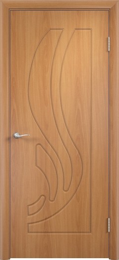 Дверь Лиана (ПВХ-пленка) глухая миланский орех