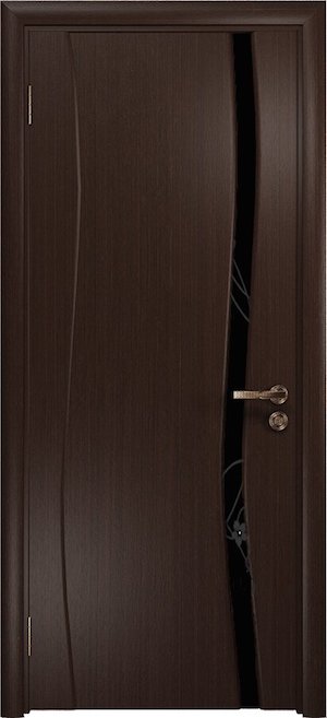 Ульяновская дверь Грация-1. Остекленная