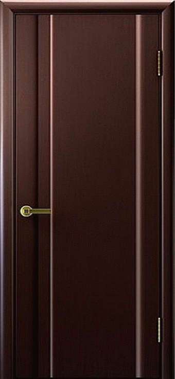 Дверь шпонированная Тирена-1. Глухая. Цвет венге.jpg