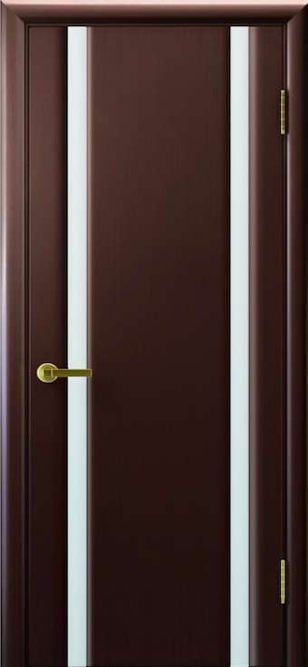 Дверь шпонированная Тирена-2. Остекленная. Цвет венге.jpg