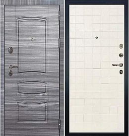 Дверь входная металлическая Легион Сандал серый 56
