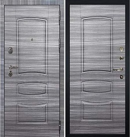 Дверь входная металлическая Легион Сандал серый 69