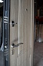 Дверь недорогая металлическая с порошковым напылением внутри МДФ - Абсолют Грей