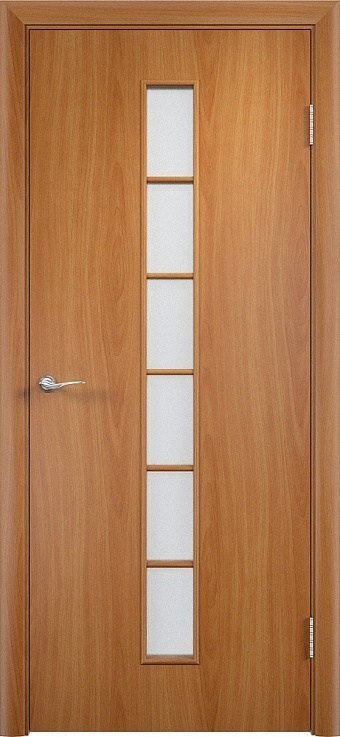 Дверь С-12. Остекленная. Миланский орех.jpg