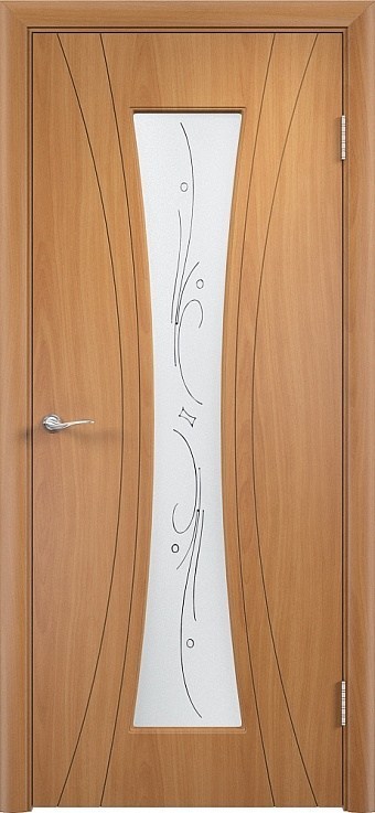 Дверь Богемия. Остекленная. Миланский орех.jpg